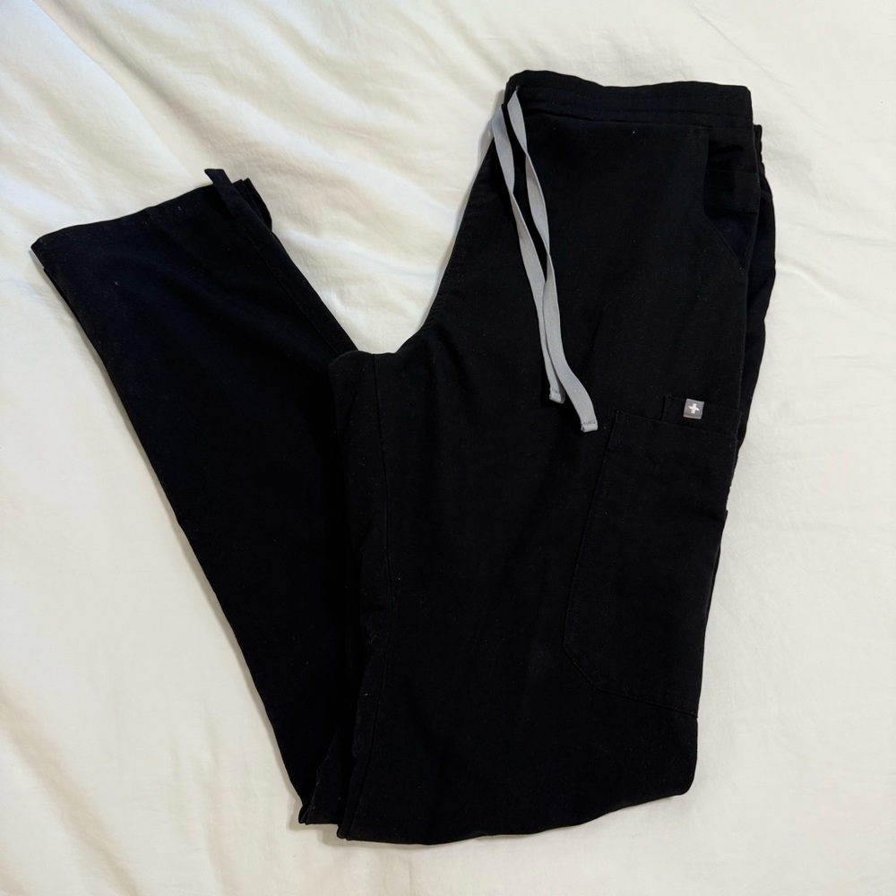 Men's Black Scrub Pants Size M/T